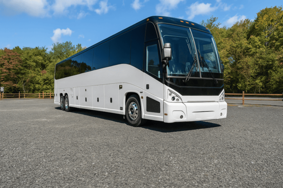 Rancho Cordova Coach Bus Service 56 Passenger Charter Bus