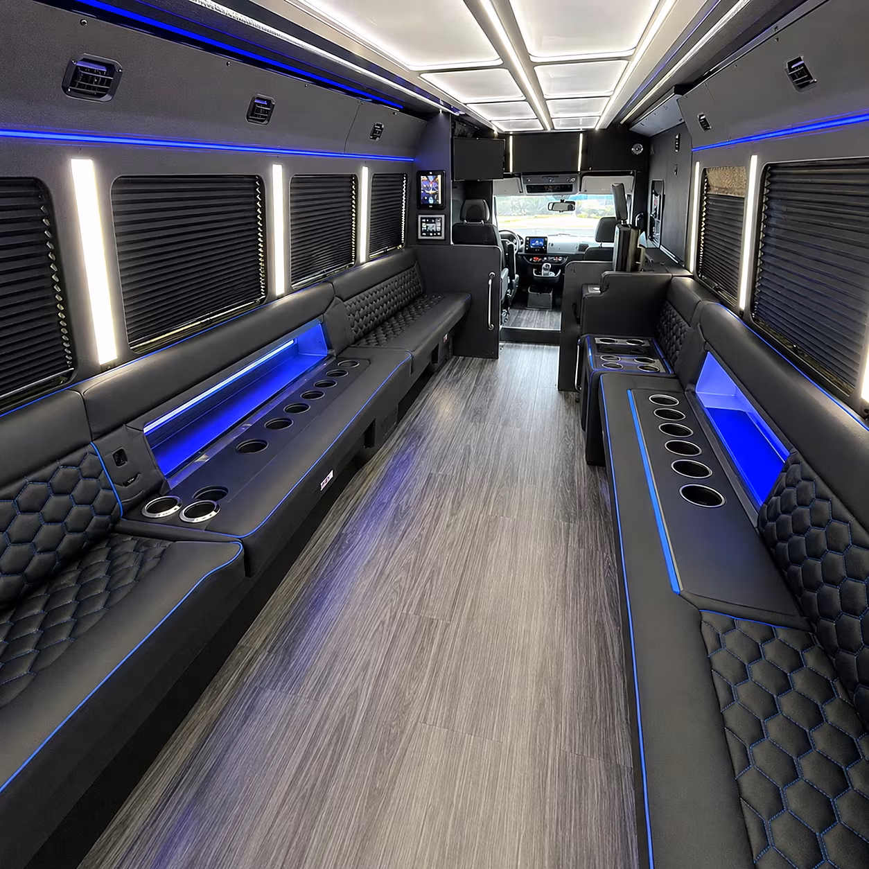 night out on town rancho cordova party bus rental