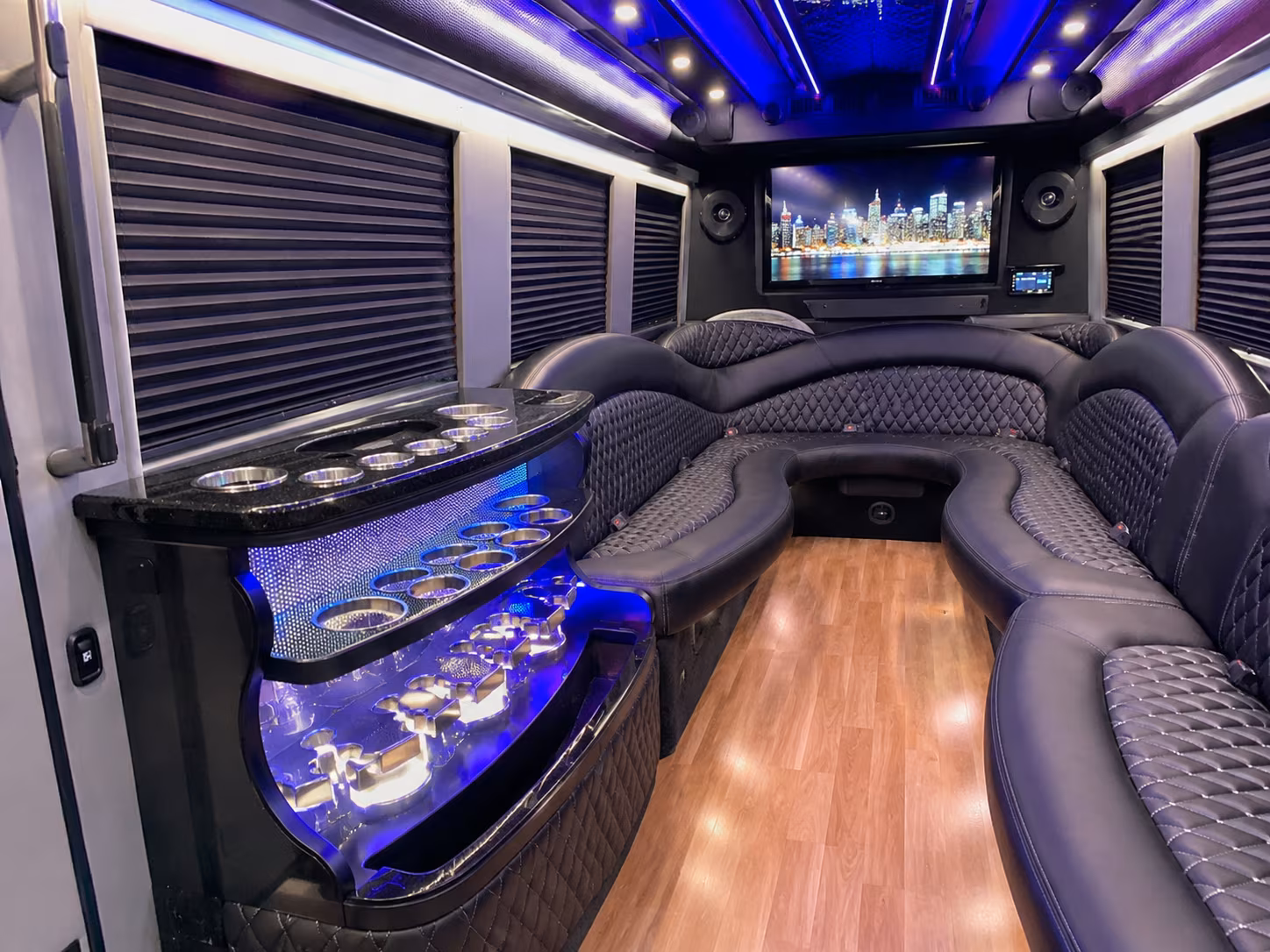 pre prom dinner and after party bus rentals around rancho cordova