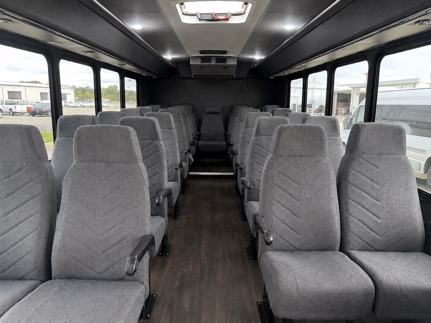 rancho cordova 15 passenger minibus interior
