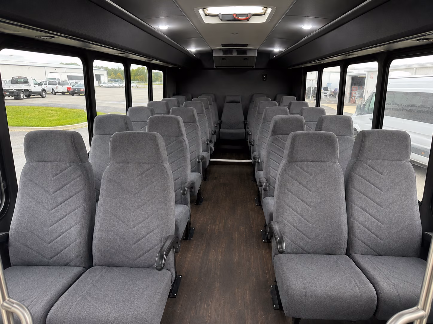 rancho cordova 20 passenger minibus interior