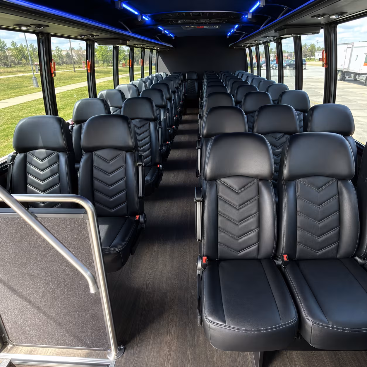 rancho cordova 25 passenger minibus interior