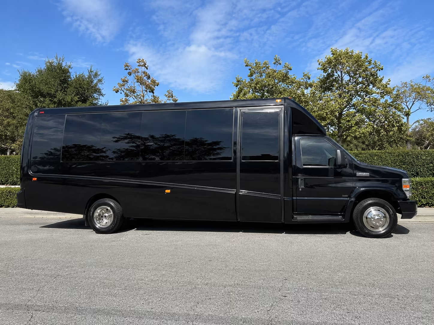 rancho cordova corporate event transportation onboard