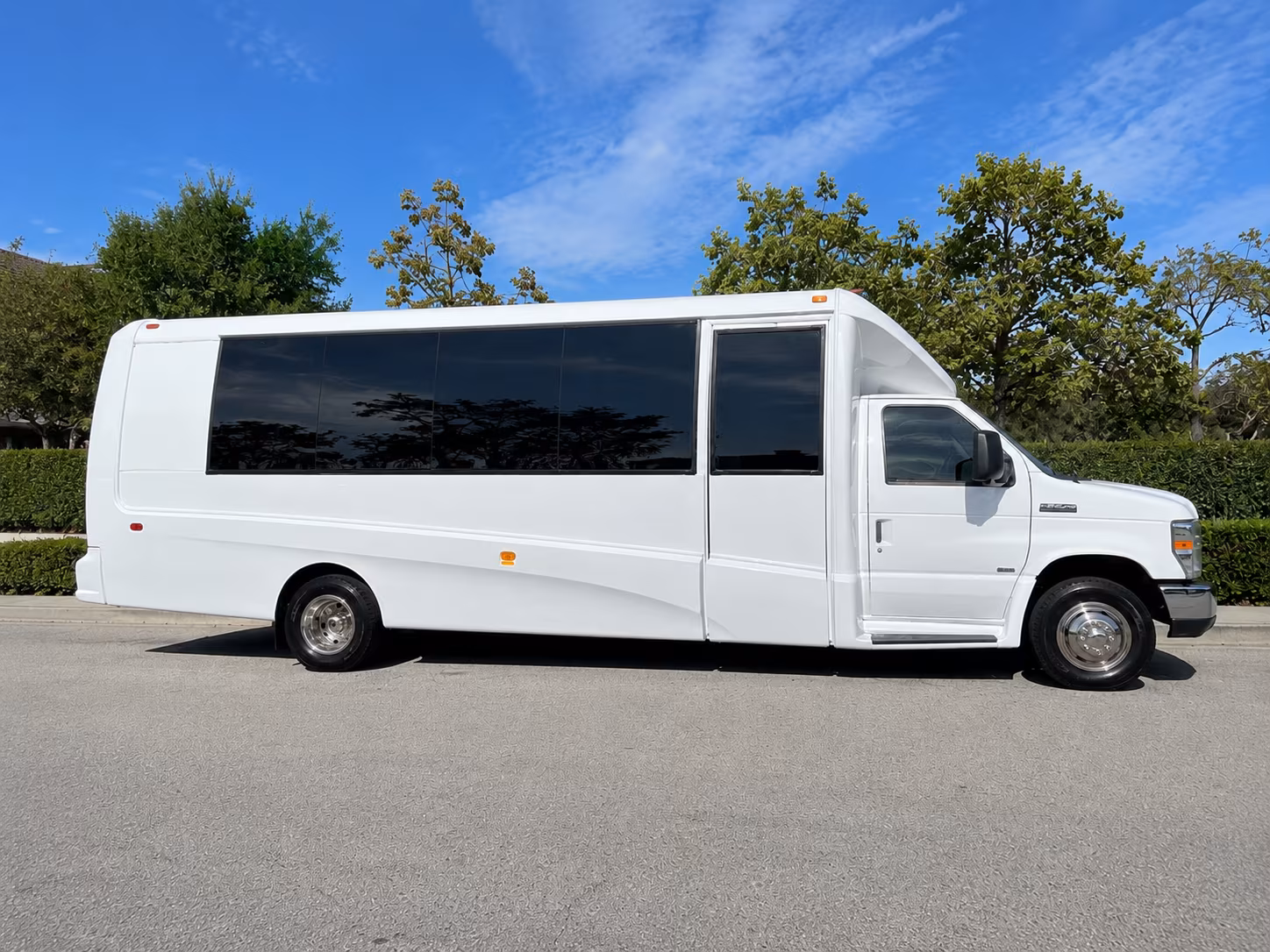 rancho cordova private event transportation onboard seating