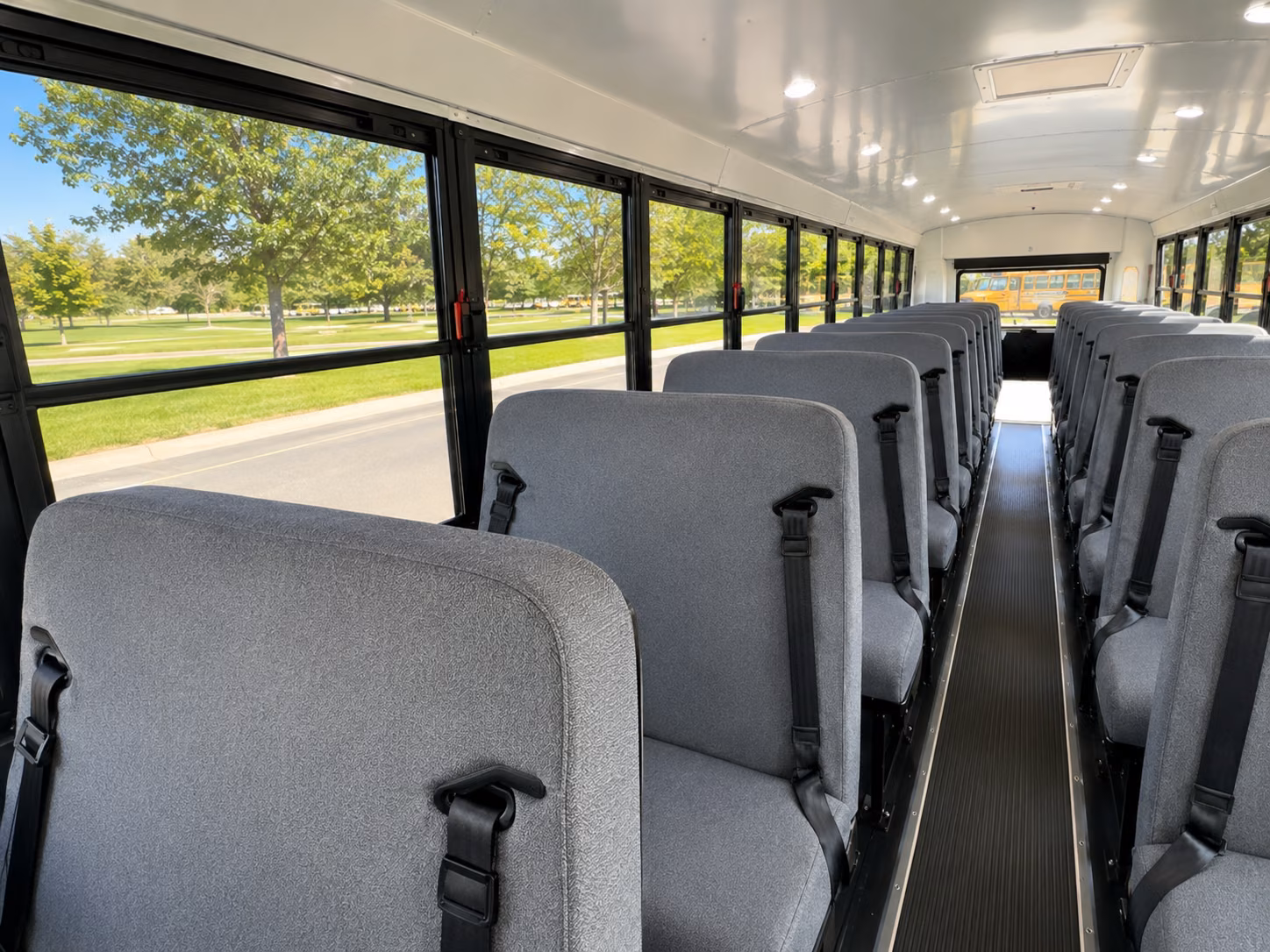 rancho cordova school bus inside