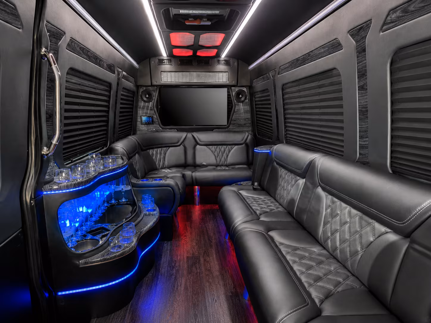 rancho cordova sprinter limousine interior