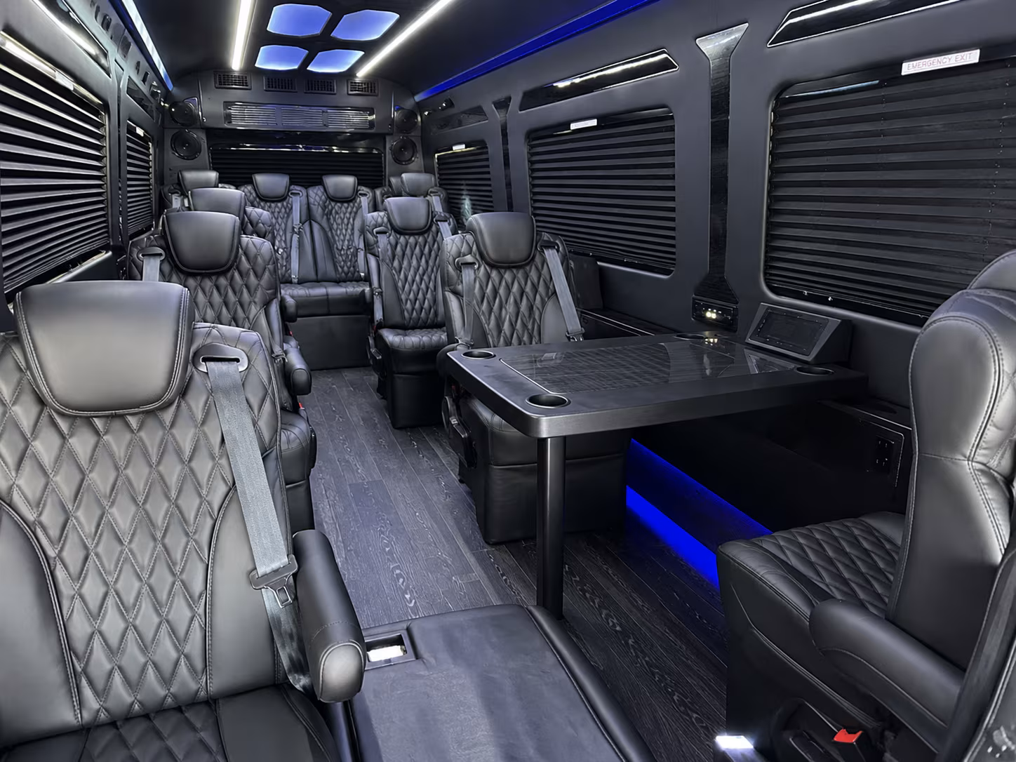 rancho cordova sprinter van with driver inside